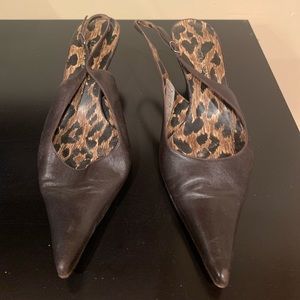 Dolce & Gabbana heeled sling back